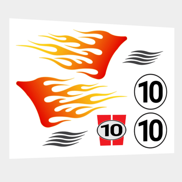 Hot Rod Convertible Sticker Pack - Image 3